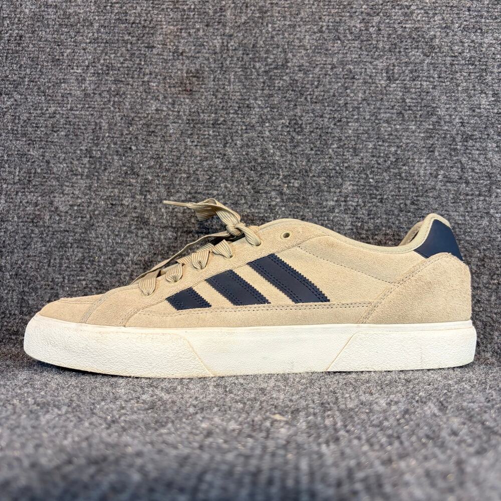 Adidas Court Tns Premiere Suede Sneaker Tan Mens 13 Casual Skateboard Shoes